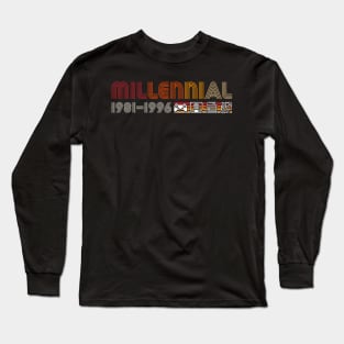 Milennial 1981-1996 Long Sleeve T-Shirt